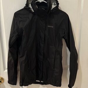 Marmot Black Raincoat